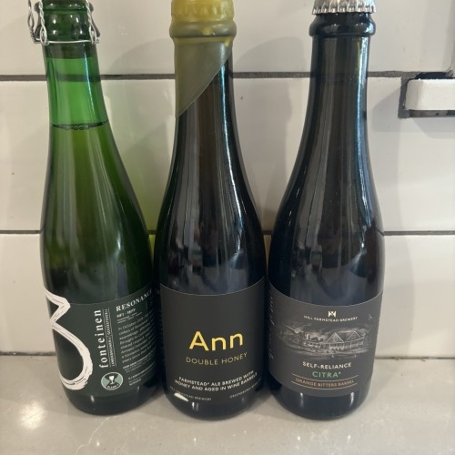 Hill Farmstead -- Ann Double Honey, 3F Resonance, & Self Reliance Citra Orange Barrels 375ml Set