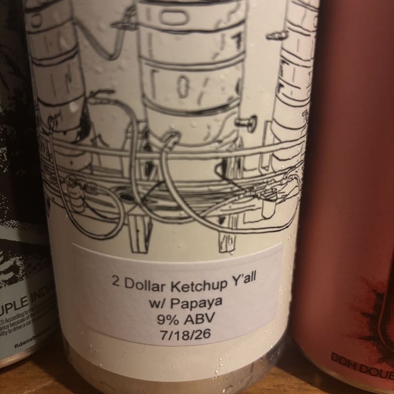 Fidens taproom anniversary week cans crowler