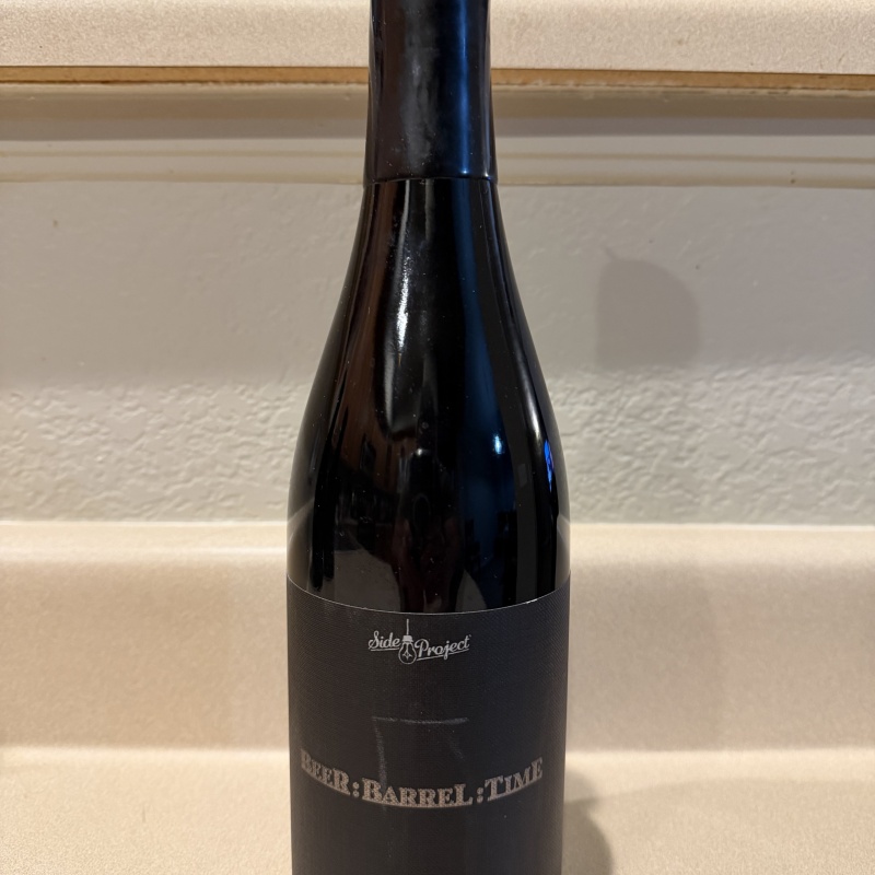 Side Project BBT 2024 Beer : Barrel : Time