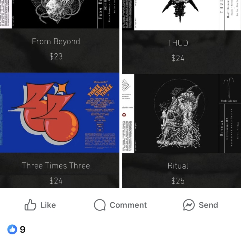 Freak Folk mix 4 pack Halloween week drop