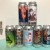 7 Fresh Monkish cans; Life is Foggier, Mad Phat Fluid, INEWTBY, B-Boys of Old, Community is Rising, Tiger Monk, Matthew from Veil