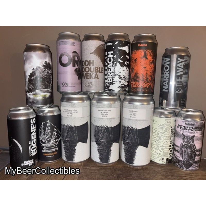 Fidens mixed 10 can and 3 crowler package