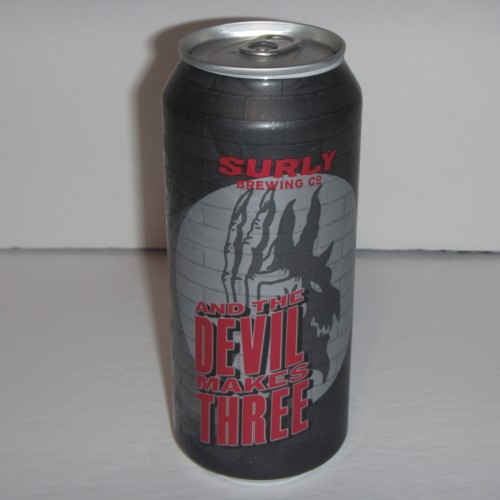 Surly And The Devil Makes Three, 2021, DIPA, 16 oz can