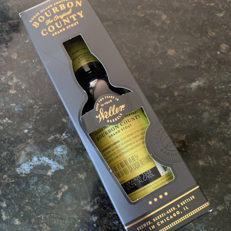 Bourbon County Brand Weller Anniversary Stout variant 2020 Goose Island 12-year Reserve