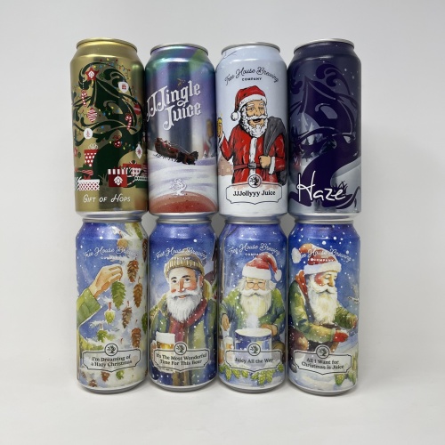 Tree House Christmas DIPA Can 8-Pack - 1 ea Jjjolly Juice Jjjingleee Juice Juicy All the Way & I'm Dreaming of a Hazy Christmas & More