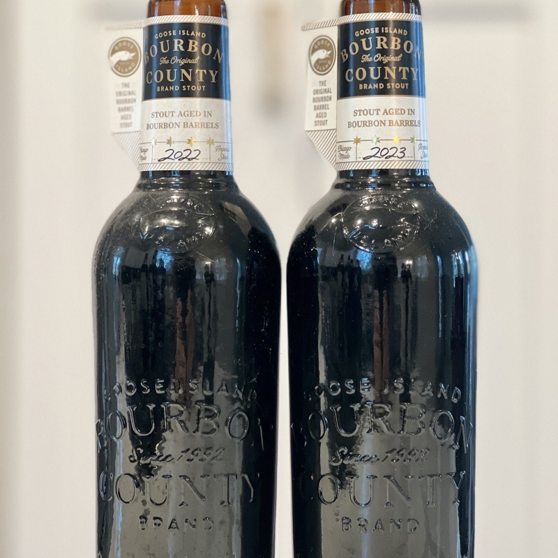 Bourbon County Brand Stout 2022 &2023 (2 Bottles)
