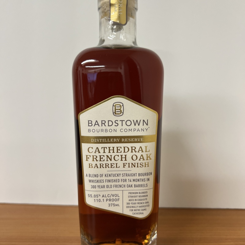 Bardstown Bourbon Company - Distillery Reserve Cathedral French Oak Barrel Finish - 110.1 Proof - 375ml