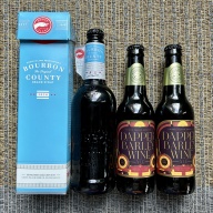 Goose Island Bourbon County Proprietor’s and Dapper Barleywine
