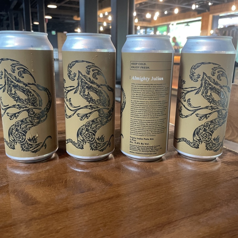 Tree House Brewing 4 * ALMIGHTY JULIUS - 4 CANS 06/06/2025