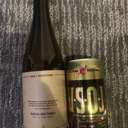 Holy Mountain Guava Gin Table + Revolution VSOJ