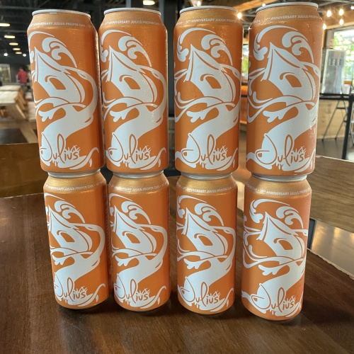 Tree House Brewing 8 * JULIUS 10TH ANNIVERSARY PROPER CAN - 8 CANS TOTAL 08/13/2025