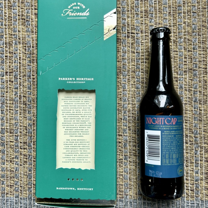 2025 Goose Island Bourbon County Reserve And 2026 Night Cap