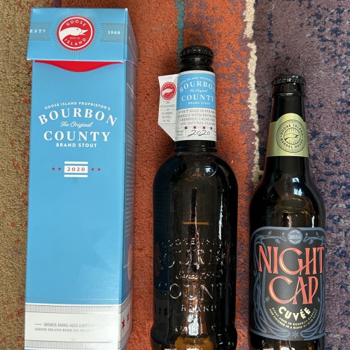 Goose Island Bourbon County Proprietor’s And Night Cap Cuvée