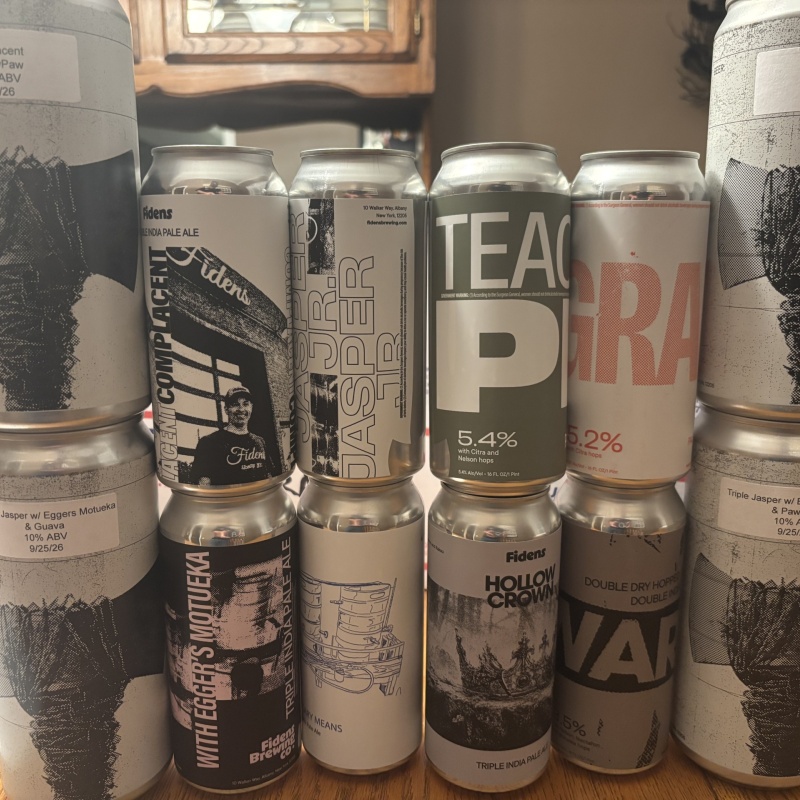 Fidens 8 pack wit 4 crowlers
