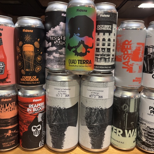 Fidens anniversary cans/crowlers