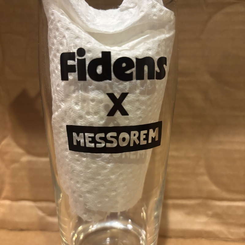Fidens anniversary collab glass