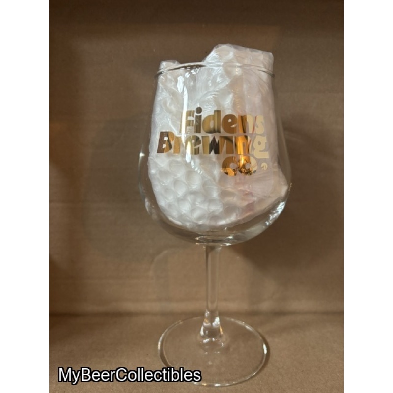 fidens anniversary limited gold stem glass