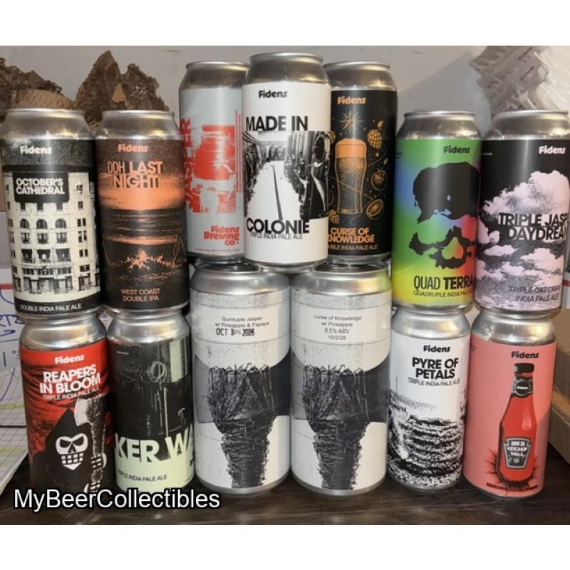Fidens anniversary cans/crowelrs package