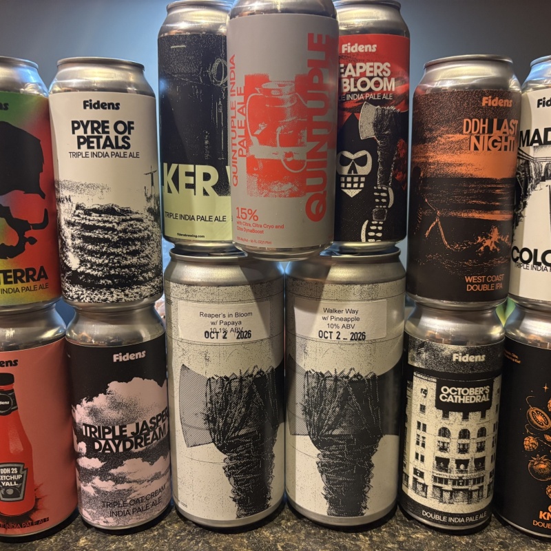 Fidens anniversary cans/crowelrs package