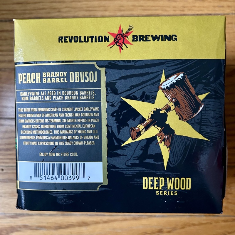 REVOLUTION PEACH BRANDY BARREL DBVSOJ 2026 Four Pack