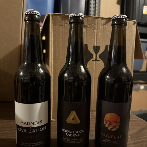 Hill Farmstead - Stout 3 Pack! Beyond Good & Evil ++