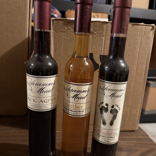 Schramms Mead - 3 Bottle Tasting In A Box! Black Agnes +