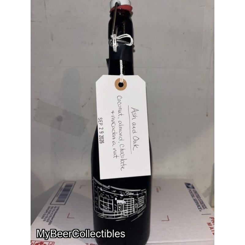 fidens anniversary stout bottle Ash and Oak