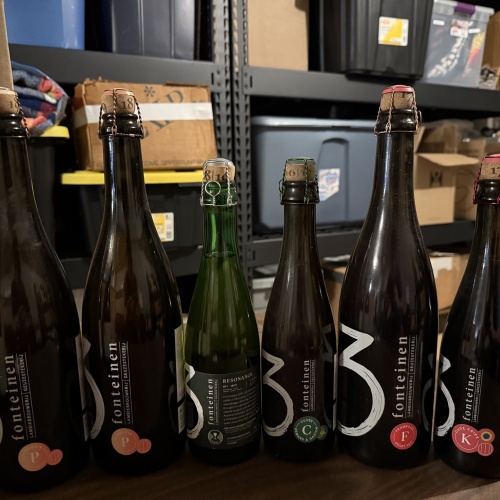 3F 6 Pack Lambic/Geuze Tasting in a box - Vintage / Rarities