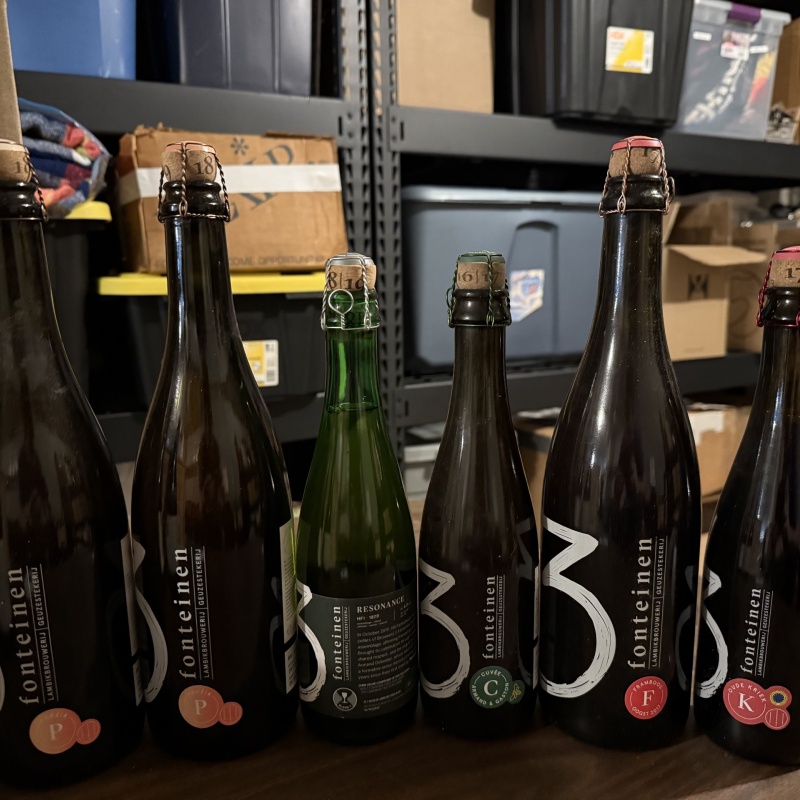 3F 6 Pack Lambic/Geuze Tasting in a box - Vintage / Rarities