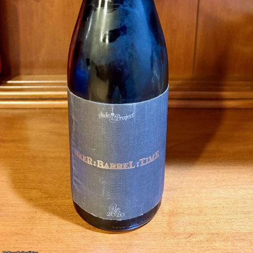 Side Project 2020 Beer Barrel Time Rye Barrel Aged Stout