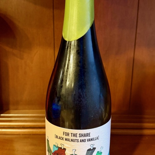 Veil x Fonta Flora For The Share Barrel Aged Stout with Black Walnuts & Vanilla