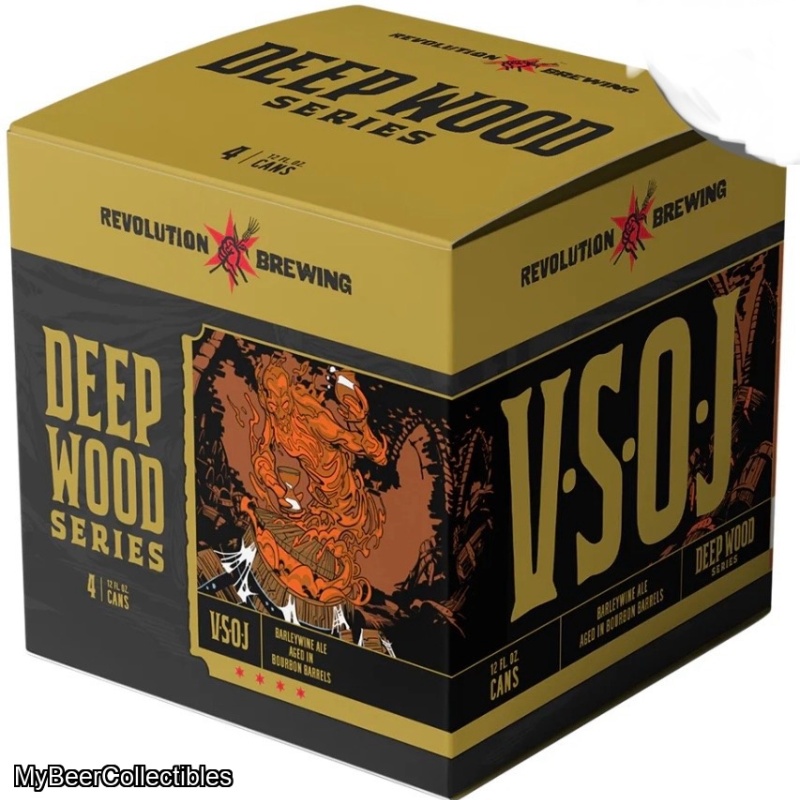 2024 Revolution Brewing Deep Wood VSOJ Sealed 4-pack