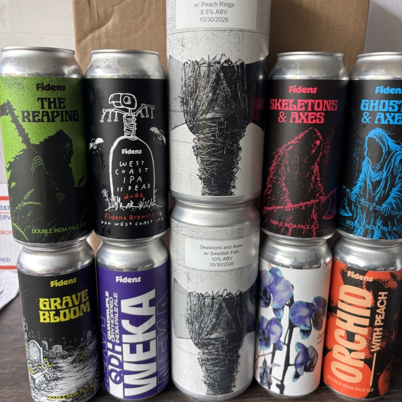 Fidens mixed 8 pack with 2 crowlers