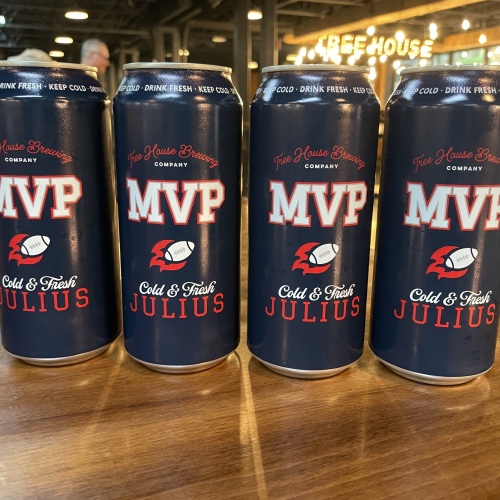 Tree House Brewing ** ONE DAY ONLY - GO DRAKE ** 4 * MVP JULIUS - 4 CANS 10/27/2025