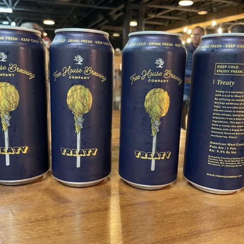 Tree House Brewing 4 * TREATY - 4 CANS 10/29/2025