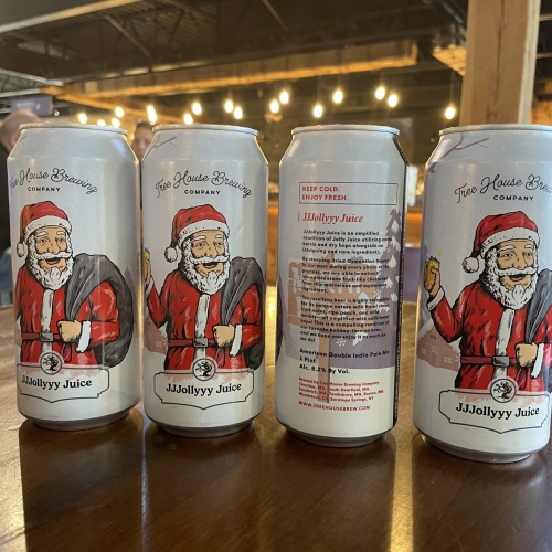 Tree House Brewing 4 * JJJOLLYYY JUICE - 4 CANS 12/01/2025