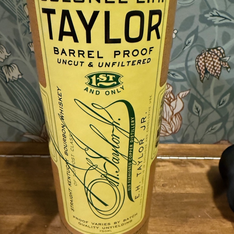 EH Taylor Barrel Proof 127.4 Proof