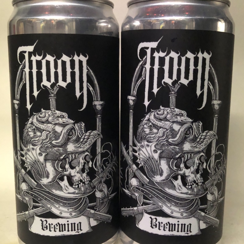 TROON mind your business 10%  & road to sacrifices 8.6% HOPPY ALE