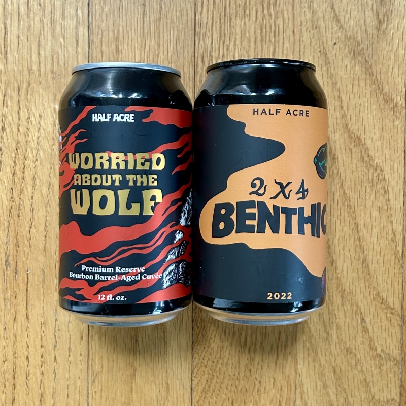 Half Acre Worried About The Wolf & Benthic Double Barrel 2x4