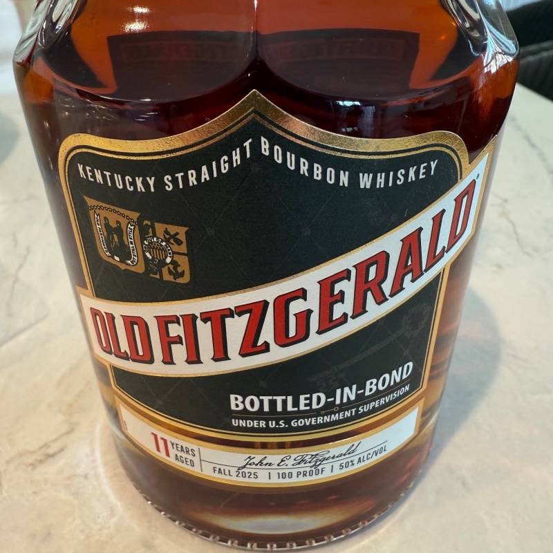 Old Fitzgerald Bottled-in-Bond 11yr Fall 2025 - Old Fitz / BiB / OF11 / 11 Years Aged