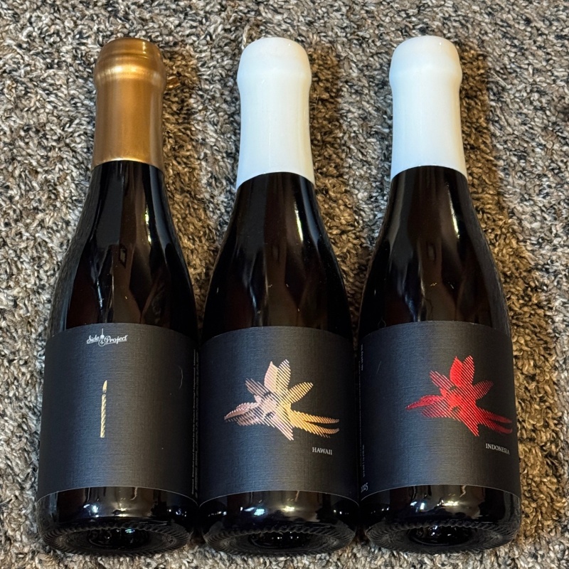 3x BA SIDE PROJECT 2025 Including 12 CANDLES & 2 DOUBLE VANILLA STOUTS CELLAR BIRTHDAY / ANNIVERSARY TWELVE BARREL AGED
