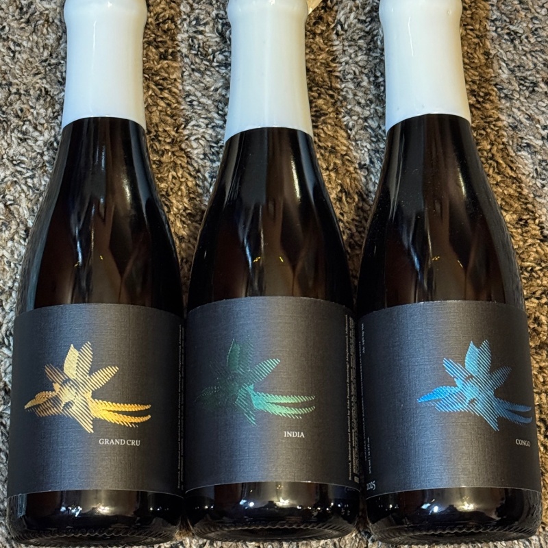 3x BA SIDE PROJECT (2025) 1x GRANDCRU & 2x DOUBLE VANILLA INDIA & CONGO STOUTS CELLAR BIRTHDAY / ANNIVERSARY BARREL AGED