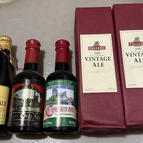 Old English Barleywines Gales Hardy Fullers