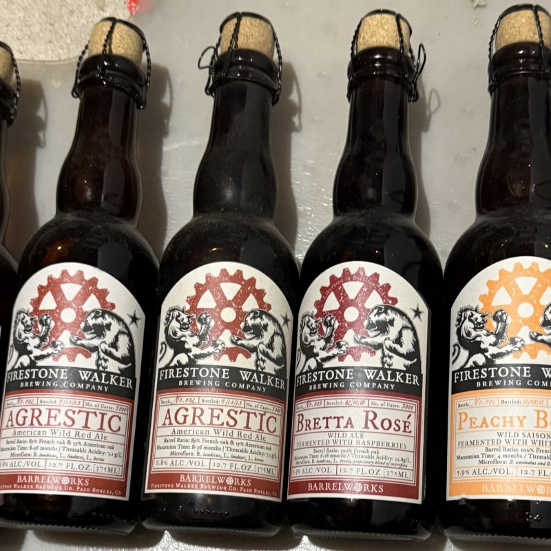 Firestone Walker barrel aged 6 bottles