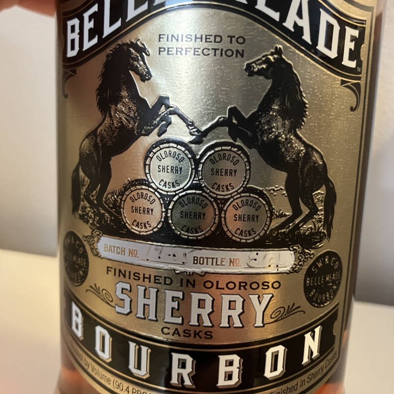 Belle Meade Oloroso Sherry Cask Bourbon