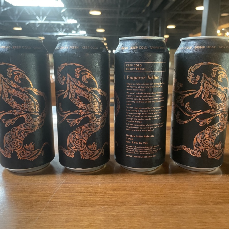 Tree House Brewing 4 * EMPEROR JULIUS - 4 CANS 05/26/2026