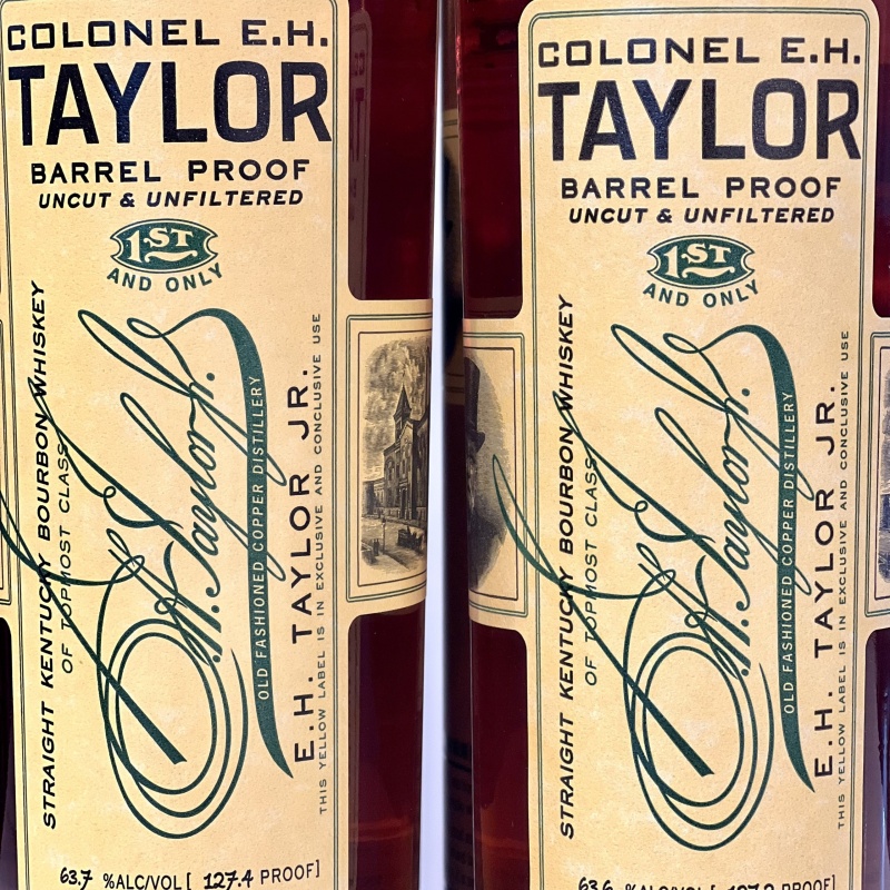 EH Taylor Barrel Proof (Batch 14) 127..2 & (Batch 14) 127.4