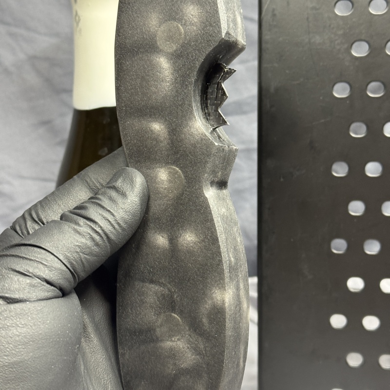 BeerTrooper Engraved & Filled Resin - Beer Bottle Opener with Carbon Fiber Wax cutter