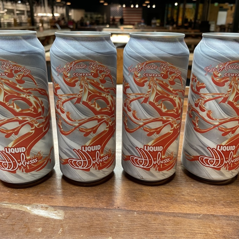 Tree House Brewing 4 * LIQUID JJJULIUSSS - 4 CANS 07/22/2026