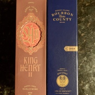 LOT of 2: Bourbon County Brand RARE Stout 2024 and KING HENRY II Barleywine 2025 variant Goose Island 2